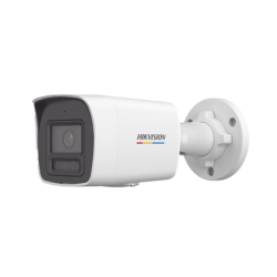 [Dual Light + ColorVu] Bala IP 2 Megapixel / Lente 2.8 mm / 30 mts IR + 30 mts Luz Blanca / Micrófono Integrado / ACUSENSE Lite / Exterior IP67 / WDR 120 dB / PoE / Micro SD 