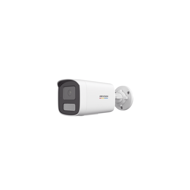 [Dual Light + ColorVu] Bala IP 6 Megapixel / Lente 4 mm / 50 mts IR + 50 mts Luz Blanca / Micrófono Integrado / ACUSENSE Lite / Exterior IP67 / WDR 120 dB / PoE / Micro SD 