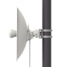 ePMP Force 200L para zonas con alta interferencia, hasta 200 Mbps, 4910 - 5970 MHz, 802.11n, Antena de 25 dBi, latencia baja