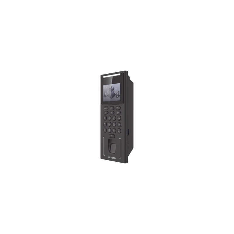 Terminal Facial Min Moe WIFI con Batería de Respaldo / Administrable por Smartphone o Nube /  Acceso y Asistencia /500 Rostros y Lector de Tarjetas MIFARE / 3,000 Huellas / 3,000 Tarjetas / HIK-IA