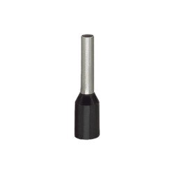 FERRUL PARA CALIBRE 1.5MM2 / 16 AWG / L: 12 L1: 6 D: 4 D1: 3,5 D2: 1,7 / COLOR: NEGRO 