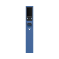 Estación de Entrada de Tickets / Pantalla LCD 10.1 Pulgadas 1080P / Lector de Tarjetas IC y CPU / Impresión Térmica / Protocolo TCP/IP / IP54 / Sistema Operativo Linux Embebido
