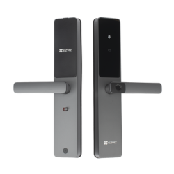 Cerradura Inteligente / Cerrojo Tipo Americano / Wi-Fi / Bluetooth  /  Códigos Temporales Para Visitantes / Lectura de Huella / Lectura de Tag / Contraseña /  Botón para Timbrar / Apertura remota /  No Requiere Hub 