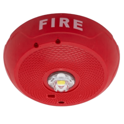 Lámpara LED Estroboscópica, Montaje en Techo, Nivel de Candelas Seleccionable, Color Rojo, Nuevo Diseño Moderno y Elegante y Menor Consumo de Corriente 