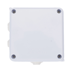 Caja de Conexiones Impermeable IP65, 7 Entradas, Dimensiones 100 x 100 x 70 mm, para Instalaciones Industriales, Comerciales y Residenciales, Incluye Tornillería para su Instalación
