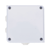 Caja de Conexiones Impermeable IP65, 7 Entradas, Dimensiones 100 x 100 x 70 mm, para Instalaciones Industriales, Comerciales y Residenciales, Incluye Tornillería para su Instalación