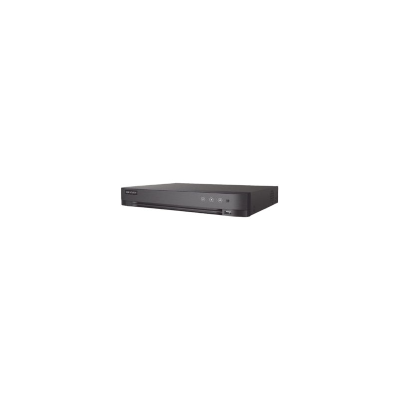 DVR 8 Canales TURBOHD + 4 Canales IP / 5 Megapixel Lite - 3K Lite / Audio de Dos Vías por Coaxitron / Reconocimiento Facial / ACUSENSE (Evista falsas alarmas) / 1 Bahía de Disco Duro / Salida de Video en Full HD