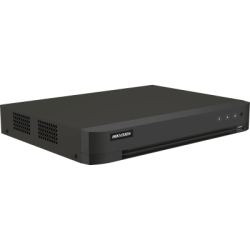 DVR 16 Canales TURBOHD + 8 Canales IP / 5 Megapixel Lite - 3K Lite / Audio de Dos Vías por Coaxitron / Reconocimiento Facial / ACUSENSE (Evita falsas alarmas) / 1 Bahía de Disco Duro / Salida de Video en Full HD