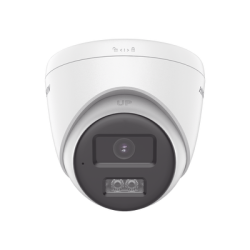 [Audio Bidireccional + Dual Light + ColorVu] Turret TURBOHD 2 Megapixel (1080p) / Lente 2.8 mm / 40 mts IR EXIR + 40 mts Luz Blanca / Micrófono y Bocina Integrado / Exterior IP67 / dWDR