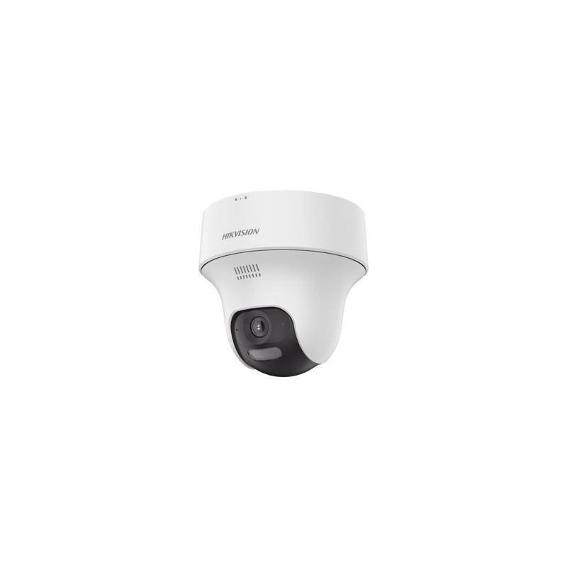 Turret PT  IP 2 Megapixel / Lente 2.8 mm / Dual Light (20 mts IR + 15 mts Luz Blanca) / Wi-Fi / IP54 / dWDR  / H.265 / Audio Bidireccional (Micrófono y Bocina) / Micro SD