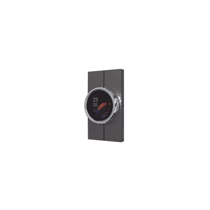 Mini pantalla táctil Hub controlador integrable con sistemas de automatización compatible con múltiples marcas, una entrada de iluminación, 4 botones para escenas. Conexión Wifi