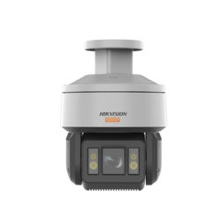 PTZ IP 4 Megapixel / 32X Zoom / Dual Light (100 mts IR / 30 mts Luz Blanca) / Polimero Anticorrosivo (Ideal para Zonas Costeras o Alta Salinidad) / AutoSeguimiento / DARKFIGHTER / Exterior IP67 / NEMA 4X / C5