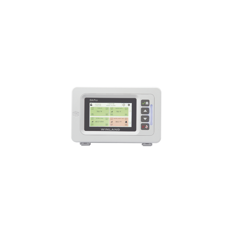 Monitor IP de temperatura de 34 zonas para condiciones críticas y extremas, soporta 4 cableadas y 30 inalámbricas.