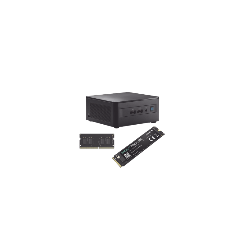 ASUS NUC KIT / ESTACION DE TRABAJO / CORE I5 12VA GENERACION / RAM 16GB / SSD 256