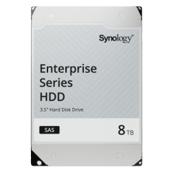 Disco Duro SAS de 3,5" Serie Enterprise | Capacidad de 8TB | Interfaz SAS 12 Gb/s | Velocidad de Rotación 7200 RPM | Caché de 256 MB  MTBF 2,5 Millones de Horas.