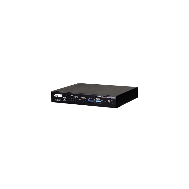 Interfaz de audio Dante | 6 x 6 | con HDMI