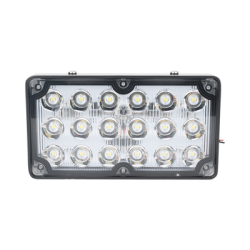 Luz de Escena de 6X3", Color Claro, Ideal para Ambulancias y Vehiculos de Trabajo