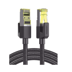 Cable Ethernet Cat7 CLASSâ… F/FTP Redondo con Malla de Nylon 1 Metro