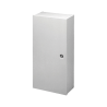 Gabinete de Bisagra Continua, Tipo 1, de 914 x 1219 x 235 mm, De Acero, Color Gris