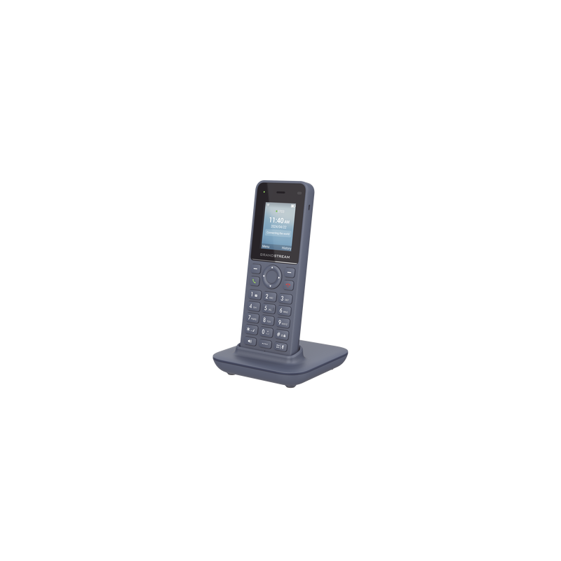 Teléfono IP inalámbrico Wi-Fi, portátil, 2 líneas, 2 cuentas SIP, Voz HD, Bluetooth, Puerto USB tipo C