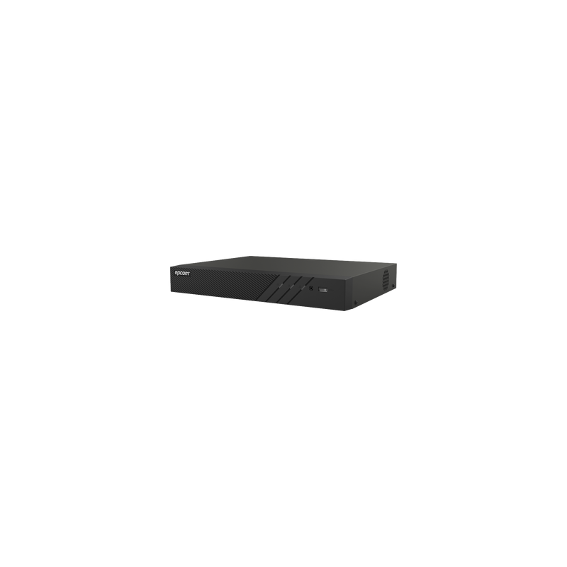 DVR 16 Canales TURBOHD + 8 Canales IP / 8 Megapixel (4K) / Audio Bidireccional/ ACUSENSE / Reconocimiento Facial / 2 Bahías de Disco Duro / Salida de Video en 4K / H.265+