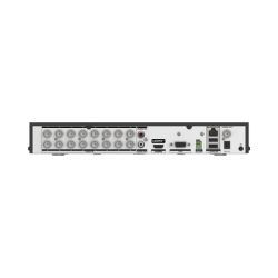 DVR 16 Canales TURBOHD + 8 Canales IP / 8 Megapixel (4K) / Audio Bidireccional/ ACUSENSE / Reconocimiento Facial / 2 Bahías de Disco Duro / Salida de Video en 4K / H.265+