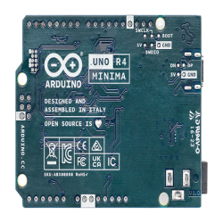 Arduino UNO REV4 MINIMA / Ideal para proyectos embebidos / Convertidor digital a analógico  DAC / ADC de 14 Bits / RTC / USB Tipo C