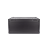 Gabinete para Montaje en Pared - Piso / Puerta de Cristal Templado / Cuerpo Fijo / 4 Unidades de Rack / 19" / Fabricado en Acero