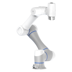 Brazo Robot Colaborativo Industrial Con SafeSkin  Capacidad de Carga 5kg Comunicacion TCPIP Modbus TCP WIFI Grado de Proteccion IP54