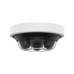 Camara IP Multisensor 16MP (4 Sensores de 4MP)/ WDR 120DB/ Lente fijo 3.19mm/ Inteligencia Artificial/ POE+/ IP66/ NEMA 4X/ IK10/ MICROSD/ IR 15M/ NDAA
