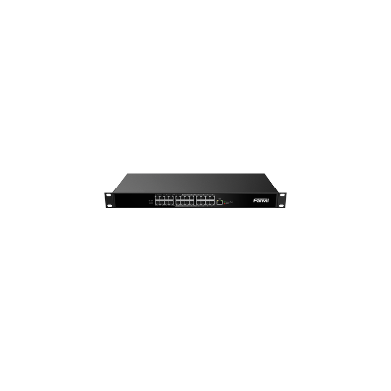 Switch PoE de 2 Hilos para telefonos Fanvil X303-2 , 24 puertos RJ11