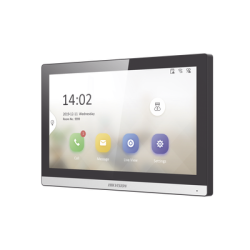 Monitor IP WiFi Touch Screen 7" para Videoportero IP / Vídeo en Vivo / PoE Estándar / Apertura Remota / Llamada Entre Monitores / Audio bidireccional / Borde slim