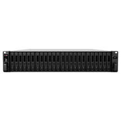 Unidad de Expansión FX2421 para Synology FlashStation | 24 Receptáculos de Unidad 2.5" | Compatible con SSD SATA SAT5200 | Diseño de Alta Fiabilidad | Fuentes de Alimentación Redundantes.