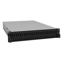 Unidad de Expansión FX2421 para Synology FlashStation | 24 Receptáculos de Unidad 2.5" | Compatible con SSD SATA SAT5200 | Diseño de Alta Fiabilidad | Fuentes de Alimentación Redundantes.
