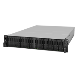 Unidad de Expansión FX2421 para Synology FlashStation | 24 Receptáculos de Unidad 2.5" | Compatible con SSD SATA SAT5200 | Diseño de Alta Fiabilidad | Fuentes de Alimentación Redundantes.