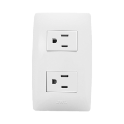 Contacto Dúplex de 127 V~60 HZ 15 A / Color Blanco.