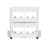 Patch Panel de 8 Puertos Mini-Com, Para Uso con Gabinetes Multipropósito, de Instalación a Presión, Color Blanco