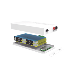 Batería de Litio Ciclo Profundo, 12.8 Vcc 100Ah LiFePO4 Case Metálico , Solar, Máximo 80 A de Descarga