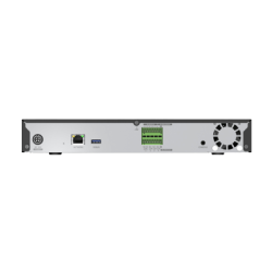 Caja de analiticos de inteligencia artificial 8 canales para camaras Hanwha, Deteccion de personas y vehiculos, conteo de personas y vehiculos, analiticos de intrusion 