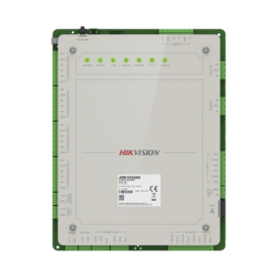 Controlador de Acceso 2 Puertas Administrable en la Nube con Hik-Connect Teams / Interfaz Web / 4 Lectores de Huella o Tarjeta / 100,000 Tarjetas / 10,000 Huellas / Incluye Gabinete y Fuente de Alimentación 12 Vcd 8 A / Soporta Batería de Re