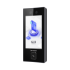 Terminal Facial Min Moe con BOTON DE LLAMADA FÍSICO / 3000 Rostros / Pantalla 4.5" / Administrable en la Nube con Hik-Connect Teams / Exterior IP65 / PoE / WiFi / HIK-IA