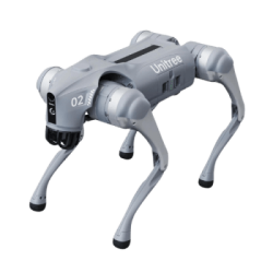Perro Robot Biónico Para Inspección / Inteligencia Artificial / Reconocimiento De Humanos / Incluye 1 Control Remoto / Tareas Programadas / Cámara Integrada