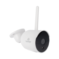 CAMARA BALA IP 2MP| WIFI | AUDIO DE 2 VIAS| ALMACENAMIENTO EN MICROSD| LENTE DE 4MM | ANGULO DE APERTURA 90 GRADOS IP65