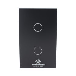 (Wifi) Apagador switch inalámbrico WIFI, control de 2 regresos de carga, 110V