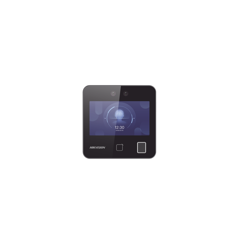 Terminal Min Moe WiFi / Touch de Reconocimiento Facial y Huella con Batería de Respaldo Incluida / ASISTENCIA y Control de ACCESO / 1500 Rostros, 3,000 Huellas y 3,000 tarjetas /  Lee códigos QR / Videoportero / Detección de Cubreboca