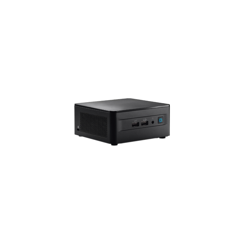 NUC / Intel / Mini PC Performance / Core i7 / 12va Generación / 1 X HDMI / 3 X USB / 1 X USB-C / WiFi 6 / Bluetooth / Memoria RAM, S.O y SSD o HDD No Incluido / Incluye Fuente