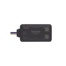 Rastreador Vehicular y Monitoreo de Flota / BLE 5.0 y GNSS / LTE CAT1 y LTE-M con Respaldo 2G / GNSS U-blox / MiKado IP54 / -20 °C a +40 °C / Acelerómetro de 3 Ejes / Suministro 9-32 V / Batería Interna