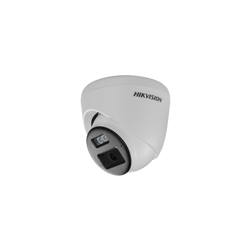 [Audio Bidireccional + Dual Light + ColorVu] Turret TURBOHD 3k (5 Megapixel) / Lente 2.8 mm / 40 mts IR EXIR + 40 mts Luz Blanca / Micrófono y Bocina Integrado / Exterior IP67 / dWDR