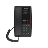 Teléfono IP WI-FI para Hotelería, Puerto USB-A para carga, 5 teclas programables para servicio rápido (Hotline), plantilla personalizable con PoE