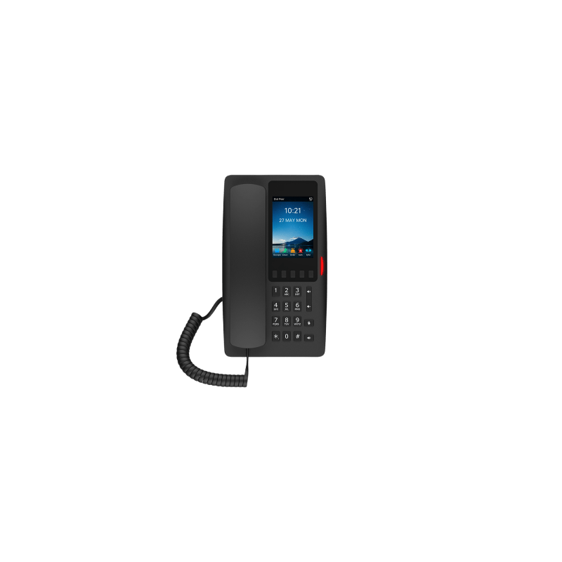 TELEFONO IP WI-FI HOTELERO C/POE C/PUERTO USB P/CARGA Y PANTALLA LCD D/3.5IN